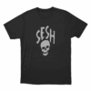Sesh Skull Logo Unisex T Shirt Black